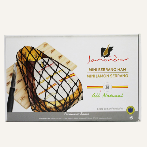 Serrano Mini, pjaustymo lentelė ir peilis