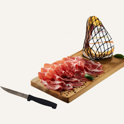 Italian Caramello Salato and Spanish Serrano